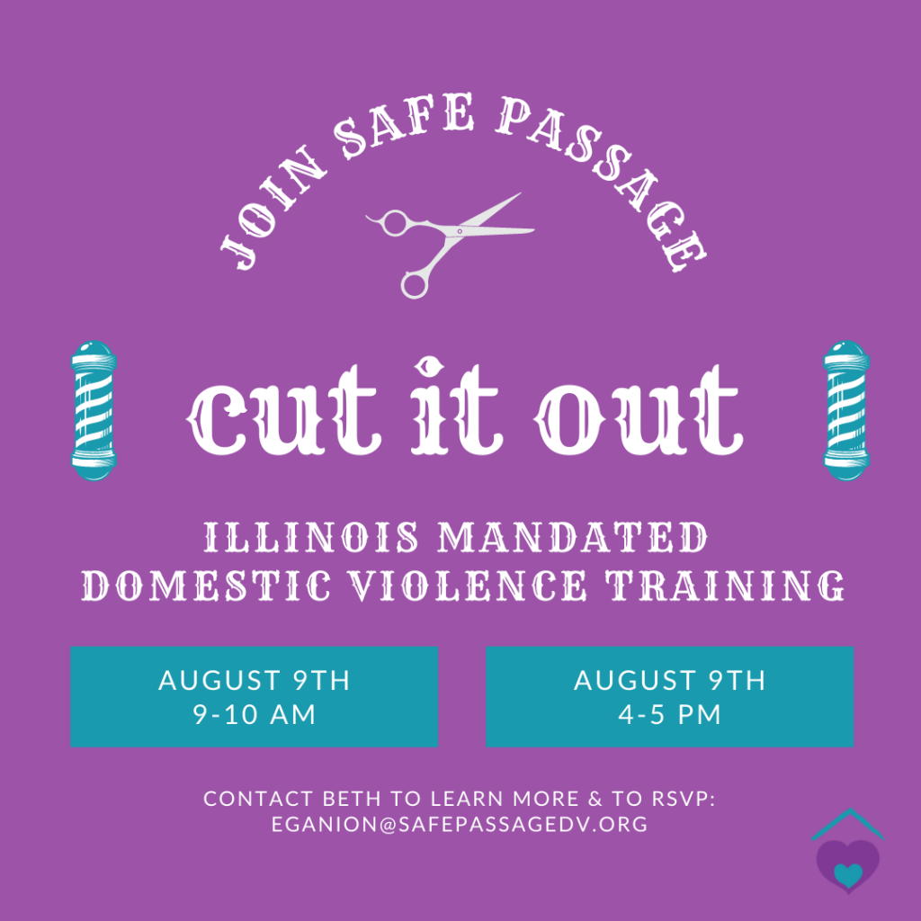 Cut it Out: Domestic Violence Training - Safe Passage